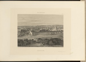 Jérusalem by Friedrich Salathé, created 1864–1869. Download this artwork as a high-resolution wallpaper for desktop, tablet, or mobile. — Friedrich Salathé Wallpaper