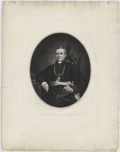 John McCloskey by George Edward Perine, created 1865, in Engraving on paper. Download this artwork as a high-resolution wallpaper for desktop, tablet, or mobile — George Edward Perine Wallpaper