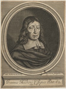 John Milton by William Faithorne, created published 1670, in engraving. Download this artwork as a high-resolution wallpaper for desktop, tablet, or mobile. — William Faithorne Wallpaper