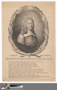 John Milton by Giovanni Battista Cipriani, in Engraving. Download this artwork as a high-resolution wallpaper for desktop, tablet, or mobile.