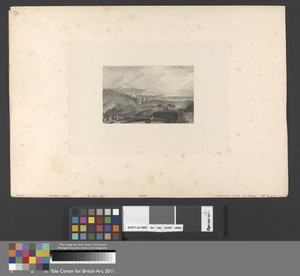 Joppa by Edward Francis Finden, in Etching and engraving with chine-collé; engraver's proof on medium, slightly textured, cream wove paper. Download this artwor — Edward Francis Finden Wallpaper