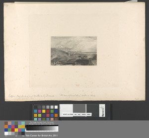 Joppa by Edward Francis Finden, in Etching and engraving with graphite; touched engraver's proof on medium, slightly textured, cream wove paper. Download this a — Edward Francis Finden Wallpaper