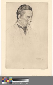 Joseph Chamberlain by William Strang, in Etching and drypoint on medium, slightly textured, cream laid paper. Download this artwork as a high-resolution wallpap — Art Picture