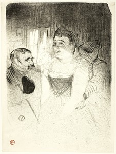 Judic by Henri de Toulouse-Lautrec, created 1894, in Lithograph on cream wove paper. Download this artwork as a high-resolution wallpaper for desktop, tablet, o — Illustration Wallpaper
