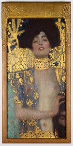 Judith by Gustav Klimt, created 1901. Download this artwork as a high-resolution wallpaper for desktop, tablet, or mobile.