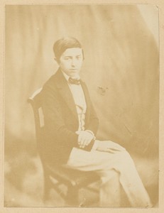 Jules Charton by Achille Devéria, created about 1850–1855. Download this artwork as a high-resolution wallpaper for desktop, tablet, or mobile. — Théodule Devéria Wallpaper