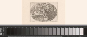 Juli by Etienne Delaune, created 1568, in paper; stippelwerk; engraving. Download this artwork as a high-resolution wallpaper for desktop, tablet, or mobile. — Etienne Delaune Wallpaper