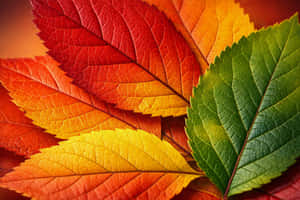 autumn leaves,colorful leaves,fall leaves,macro leaves,leaf texture,nature background,vibrant colors,red leaves,yellow leaves,green leaves,orange leaves,seasonal change,fall season,leaf pattern,natural texture,close up leaves,detailed veins,foliage,nature wallpaper,abstract nature