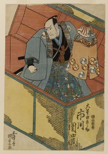Kanadehon chushingura by Utagawa Toyokuni III, created ca. 1819-1842 (late Edo), in mulberry paper, pigments. Download this artwork as a high-resolution wallpap — Utagawa Toyokuni III Wallpaper