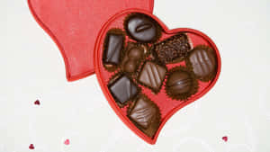 Scatola di Cioccolatini a Forma di Cuore