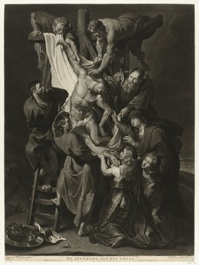 Kruisafneming by Charles Howard Hodges, created 1805, in paper; etching; mezzotint. Download this artwork as a high-resolution wallpaper for desktop, tablet, or — Charles Howard Hodges Wallpaper