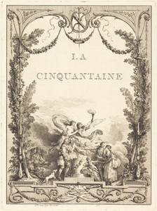 La cinquantaine by Jean-Michel Moreau the Younger, created 1771, in etching. Download this artwork as a high-resolution wallpaper for desktop, tablet, or mobile — Jean-Michel Moreau the Younger Wallpaper