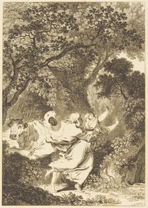 La clochette by Jean Dambrun, in etching. Download this artwork as a high-resolution wallpaper for desktop, tablet, or mobile. — Jean Dambrun Wallpaper