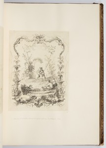 La Voltigeuse by Antoine Watteau, created 1723-1735, in Etching on laid paper. Download this artwork as a high-resolution wallpaper for desktop, tablet, or mobi — Antoine Watteau Wallpaper