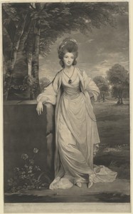 Lady Elizabeth Compton by Valentine Green, created 1781, in mezzotint. Download this artwork as a high-resolution wallpaper for desktop, tablet, or mobile. — Valentine Green Wallpaper