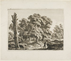 Landscape by the elder Carl Wilhelm Kolbe, created n.d., in Etching on paper. Download this artwork as a high-resolution wallpaper for desktop, tablet, or mobil — The elder Carl Wilhelm Kolbe Wallpaper