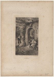 Le Patre by Félix Hilaire Buhot, created 1873, in etching and drypoint on wove  paper. Download this artwork as a high-resolution wallpaper for desktop, tablet, — Félix Hilaire Buhot Wallpaper