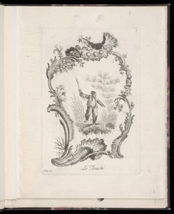 Le Touché by Jean-Baptiste Pillement, created 1758–89, in Etching on laid paper. Download this artwork as a high-resolution wallpaper for desktop, tablet, or mo — Art Picture