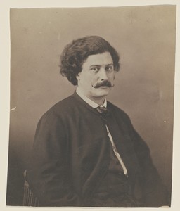 Lecomte by Nadar [Gaspard Félix Tournachon], created 1860–1862. Download this artwork as a high-resolution wallpaper for desktop, tablet, or mobile. — Painting Picture