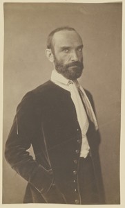 Leleux by Nadar [Gaspard Félix Tournachon], created 1855–1859. Download this artwork as a high-resolution wallpaper for desktop, tablet, or mobile. — Nadar [Gaspard Félix Tournachon] Wallpaper