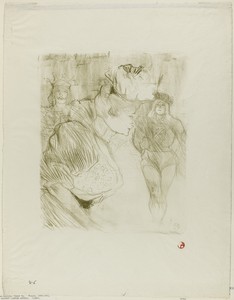 Lender Taking a Bow by Henri de Toulouse-Lautrec, created 1895, in Color lithograph on ivory wove paper. Download this artwork as a high-resolution wallpaper fo — Illustration Wallpaper