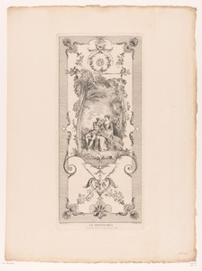 Lente by François Boucher, created 1713 - 1770, in paper; etching. Download this artwork as a high-resolution wallpaper for desktop, tablet, or mobile. — François Boucher Wallpaper