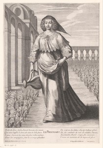 Lente by Jean Couvay, created 1632 - 1657, in paper; engraving. Download this artwork as a high-resolution wallpaper for desktop, tablet, or mobile.