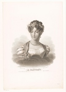 Lente by A. Bosselman, created 1824, in paper; stipple engraving; engraving. Download this artwork as a high-resolution wallpaper for desktop, tablet, or mobile — A. Bosselman Wallpaper