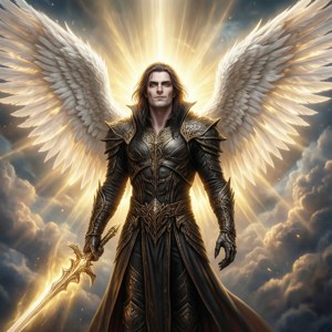 Lucifer i änglaskepnad som Lightbringer