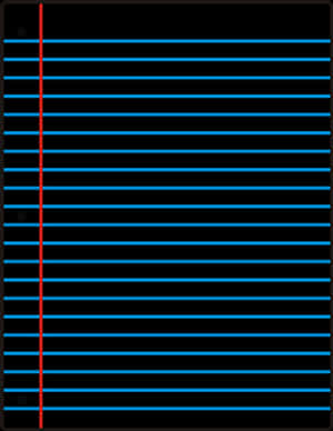 Lined Notebook Paper Background