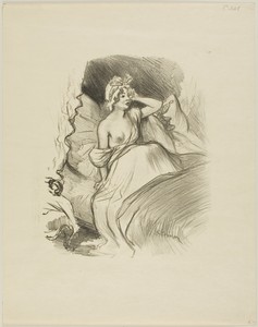 Little Rosette by Théophile-Alexandre Pierre Steinlen, created June 1900, in Lithograph in black on cream wove paper. Download this artwork as a high-resolution — Illustration Wallpaper