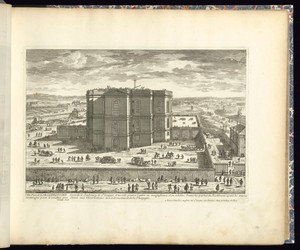 L’OBSERVATOIRE by Adam Perelle, created 1667–1703, in Etching on laid paper. Download this artwork as a high-resolution wallpaper for desktop, tablet, or mobile — Adam Perelle Wallpaper