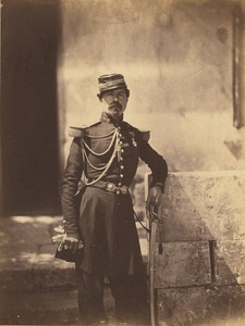 Lt. Colonel Vico by Roger Fenton, created 1856. Download this artwork as a high-resolution wallpaper for desktop, tablet, or mobile. — Art Picture