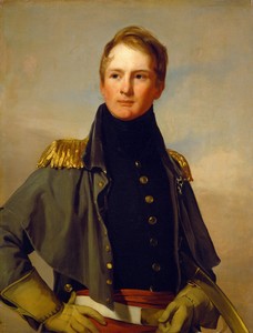 Major Thomas Biddle by Thomas Sully, created 1832, in oil on canvas. Download this artwork as a high-resolution wallpaper for desktop, tablet, or mobile. — Thomas Sully Wallpaper