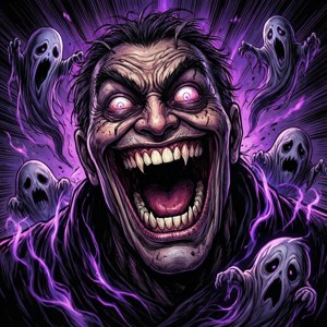King Boo skrattar maniskt omgiven av spöklika undersåtar.