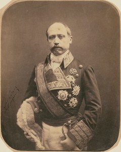 [Maréchal] Serrano by Nadar [Gaspard Félix Tournachon], created 1855–1859. Download this artwork as a high-resolution wallpaper for desktop, tablet, or mobile. — Nadar [Gaspard Félix Tournachon] Wallpaper