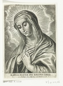 Maria by Schelte Adamsz. Bolswert, created 1596 - 1659, in paper; engraving. Download this artwork as a high-resolution wallpaper for desktop, tablet, or mobile — Schelte Adamsz. Bolswert Wallpaper