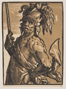 Mars by Hendrick Goltzius, created c. 1588, in Chiaroscuro woodcut from two blocks in tan on ivory laid paper. Download this artwork as a high-resolution wallpa — Illustration Background
