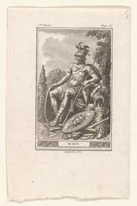 Mars by François Marie Isidore Queverdo, created 1792 - 1798, in paper; etching; engraving. Download this artwork as a high-resolution wallpaper for desktop, ta — François Marie Isidore Queverdo Wallpaper