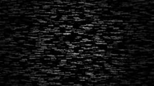 Futuristic digital numbers floating in space against a black background. — Logic Wallpaper