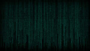 Green digital code falling like rain against a black background. — Matrix Code Wallpaper