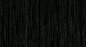 Green digital code falling like rain against a black background. — Matrix Code Wallpaper
