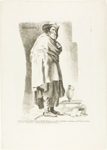 Menippus by Francisco José de Goya y Lucientes, created 1778, in Etching with engraved inscription on laid paper. Download this artwork as a high-resolution wal — Illustration Wallpaper