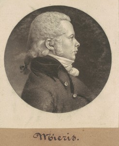 Mieris by Charles B. J. Févret de Saint-Mémin, created 1800, in mezzotint and engraving in black on wove paper mounted to brown wove paper. Download this artwor