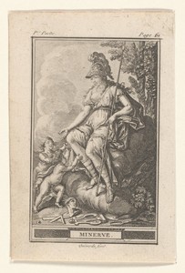 Minerva by François Marie Isidore Queverdo, created 1792 - 1798, in paper; etching; engraving. Download this artwork as a high-resolution wallpaper for desktop, — François Marie Isidore Queverdo Wallpaper