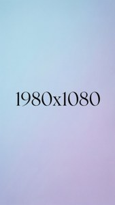 Ein sauberes und elegantes Hintergrundbild mit dem Text '1980x1080' auf einem pastellfarbenen Gradientenhintergrund, vertikale Ausrichtung.