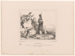 Mopperpot by Nicolas Toussaint Charlet, created 1835, in paper; lithography. Download this artwork as a high-resolution wallpaper for desktop, tablet, or mobile — Architecture Picture