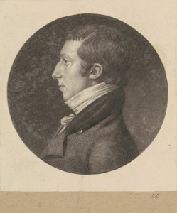 Morris by Charles B. J. Févret de Saint-Mémin, created 1798-1803, in mezzotint and engraving in black on wove paper mounted to brown wove paper. Download this a