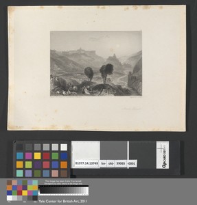 Mount Moriah by Edward Francis Finden, in Etching and engraving with chine-collé; first state on moderately thick, slightly textured, cream wove paper. Download — Art Picture