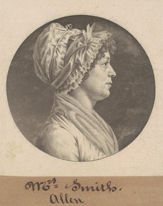 Mrs. Smith by Charles B. J. Févret de Saint-Mémin, created 1801, in mezzotint and engraving in black on wove paper mounted to brown wove paper. Download this ar — Painting Picture